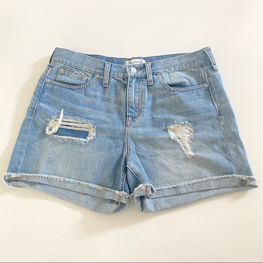 Madewell High Rise Jean Shorts